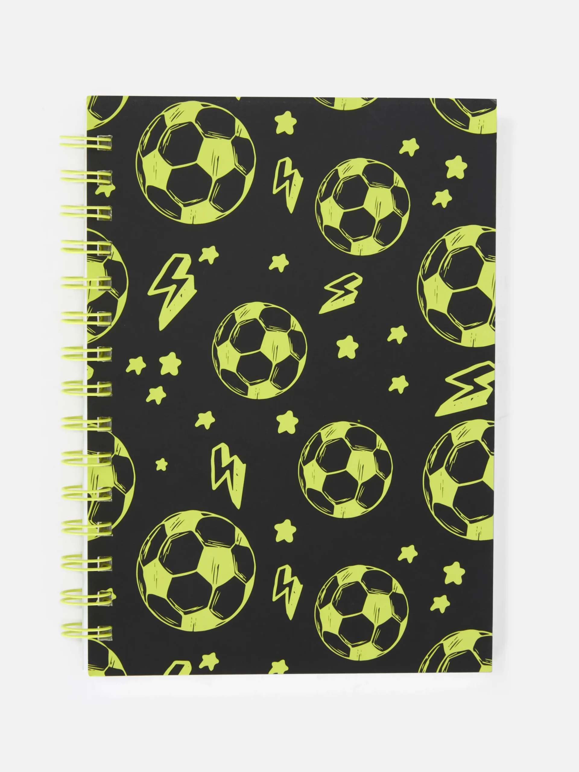 Notizbücher|Primark A5-Notizbuch Mit Fußballmotiv Marineblau
