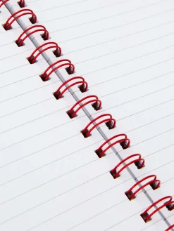 Notizbücher|Primark A5-Notizbuch Mit Registerkarten Und Kuchenmotiv Schwarz/Weiß