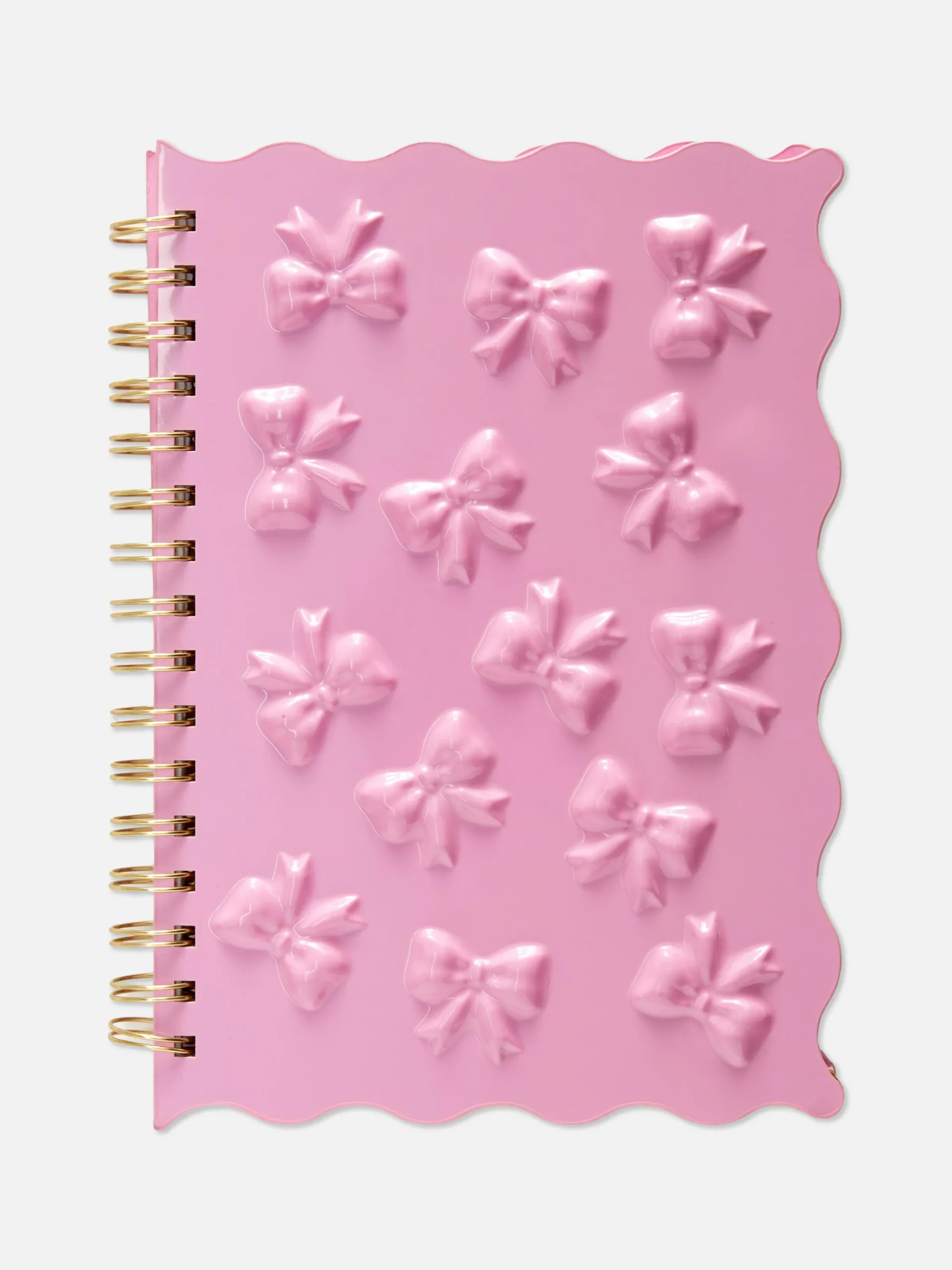 Notizbücher|Primark A5-Notizbuch Mit Schleife Rosa