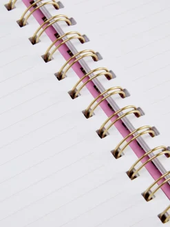 Notizbücher|Primark A5-Notizbuch Mit Schleife Rosa