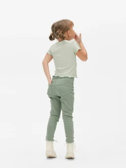 Hosen Und Leggings|Primark Ausgefranste Jeggings Khakifarben
