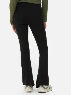 Hosen Und Leggings|Primark Ausgestellte Jerseyleggings Mit Hohem Bund Schwarz