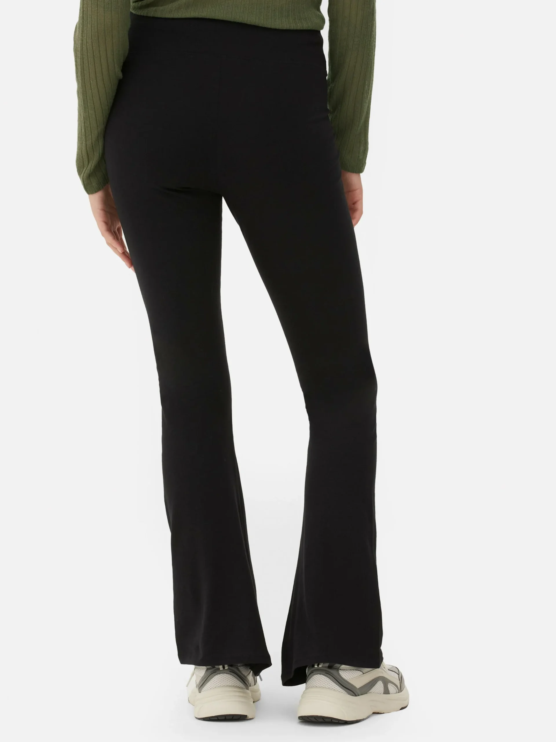 Hosen Und Leggings|Primark Ausgestellte Jerseyleggings Mit Hohem Bund Schwarz