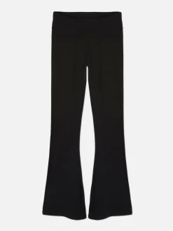 Hosen Und Leggings|Primark Ausgestellte Jerseyleggings Mit Hohem Bund Schwarz