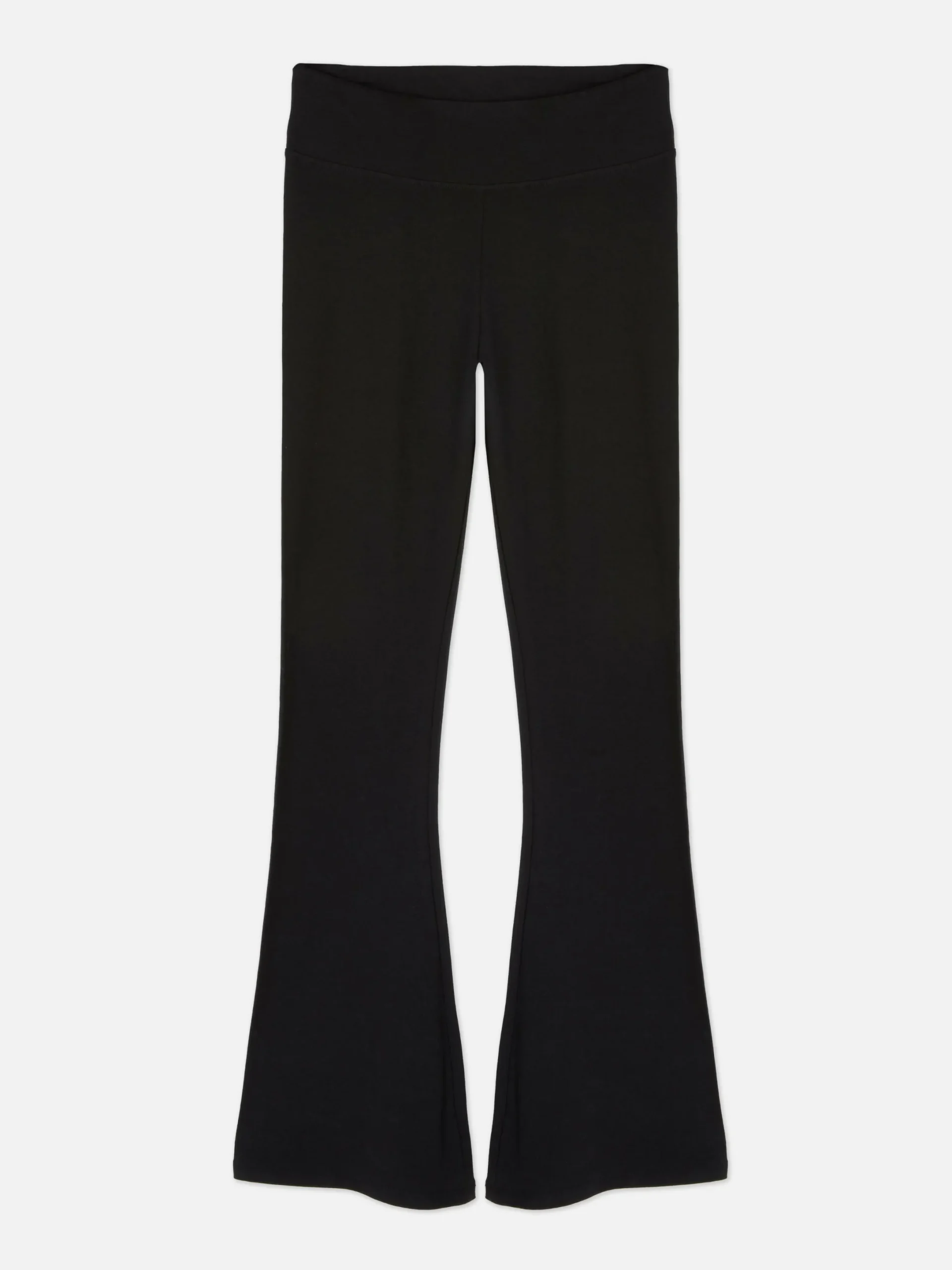Hosen Und Leggings|Primark Ausgestellte Jerseyleggings Mit Hohem Bund Schwarz