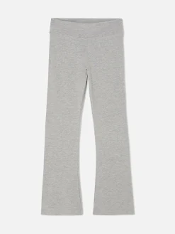Hosen Und Leggings|Primark Ausgestellte Jerseyleggings Mit Hohem Bund Grau meliert