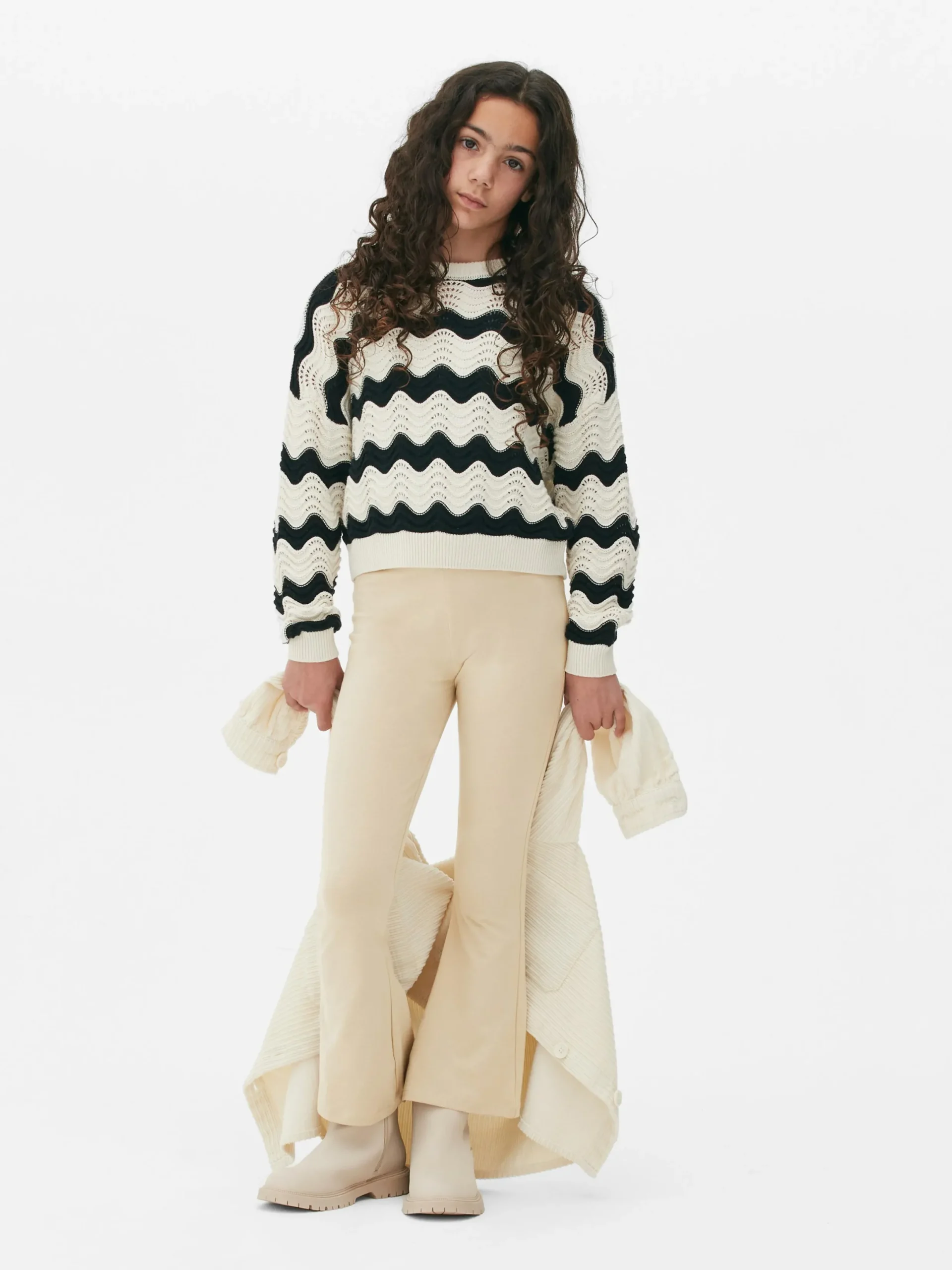 Hosen Und Leggings|Primark Ausgestellte Jersey-Leggings Steinfarben