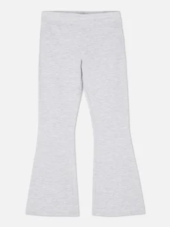 Jogginghosen|Primark Ausgestellte Jersey-Leggings Grau meliert