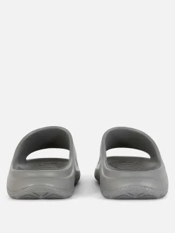 Sandalen Und Badeschuhe|Primark Badesandalen Mit Plateausohle Grau