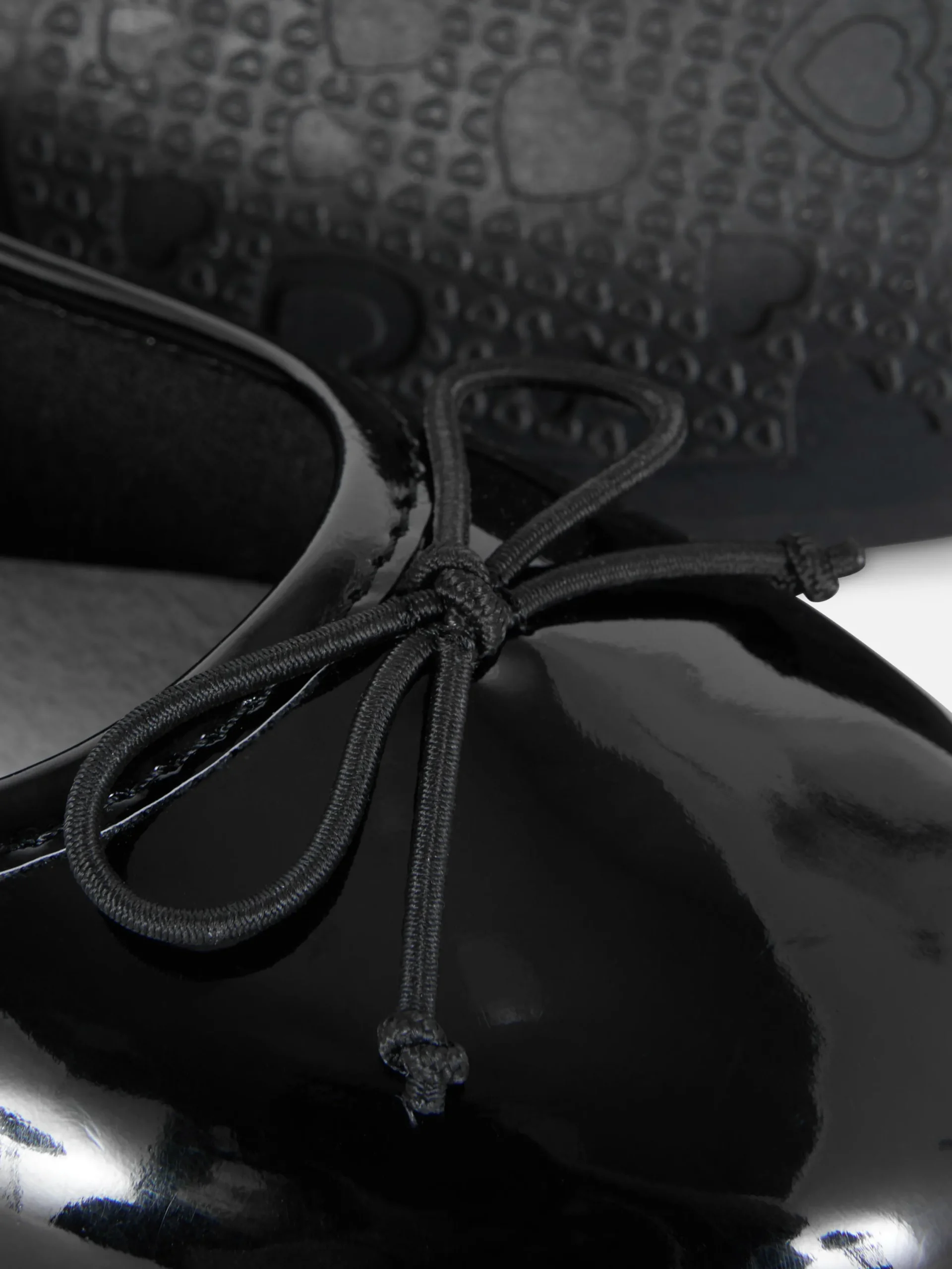 Flache Schuhe|Primark Ballerinas In Lackoptik Schwarz