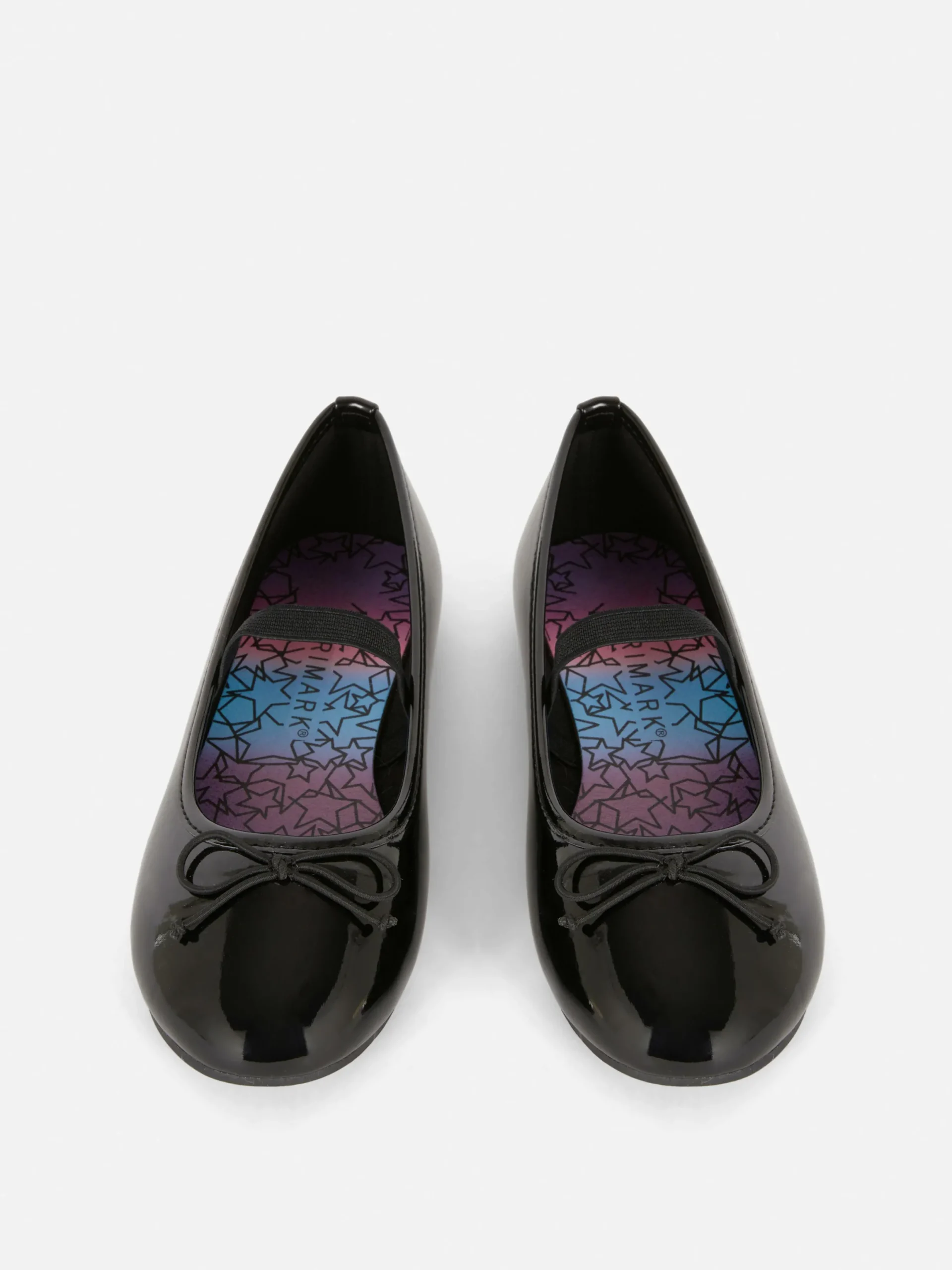 Flache Schuhe|Primark Ballerinas In Lackoptik Schwarz