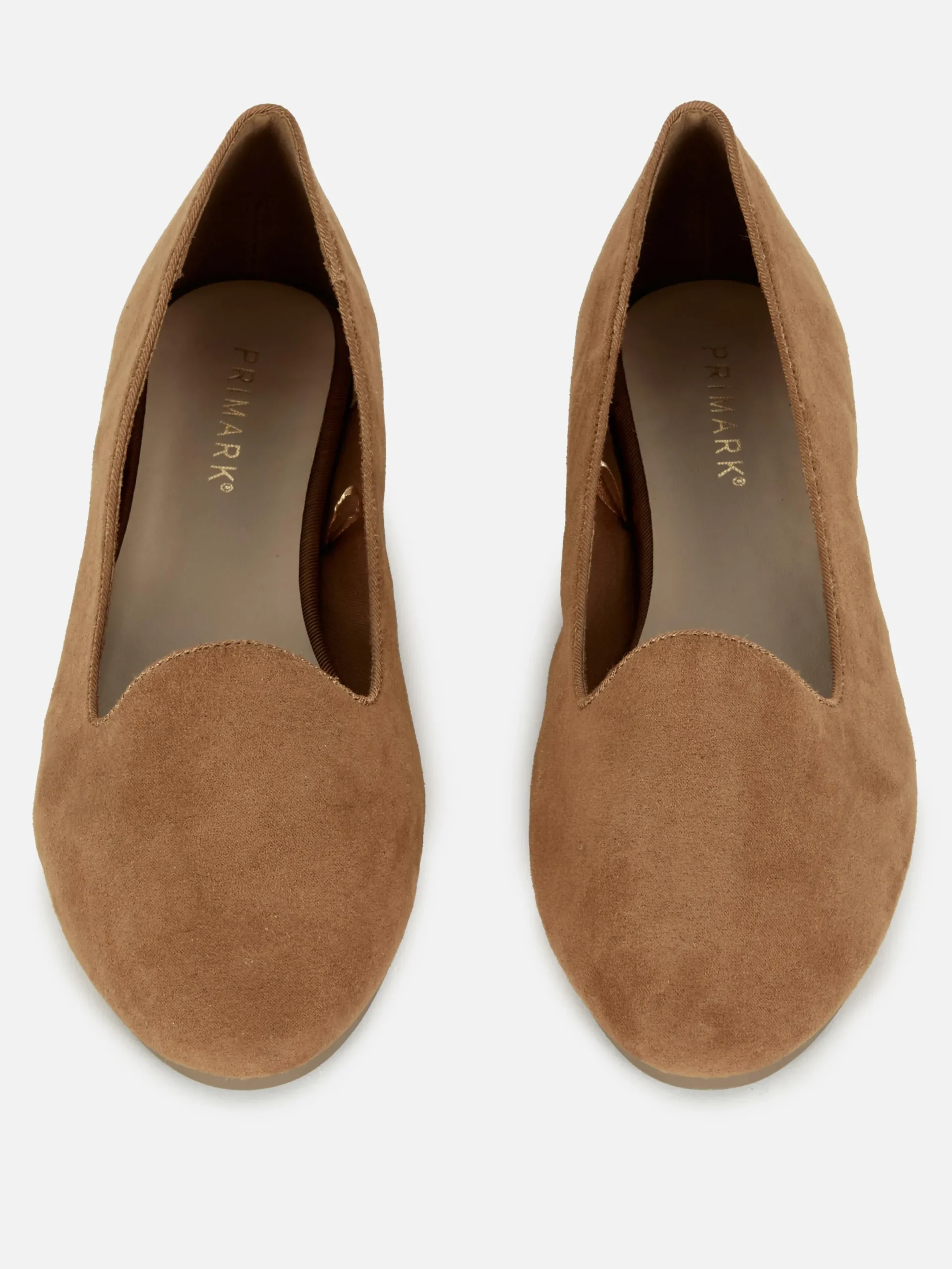 Flache Schuhe|Primark Ballerinas In Wildleder-Optik Braun