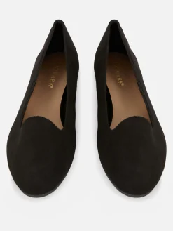 Flache Schuhe|Primark Ballerinas In Wildleder-Optik Schwarz
