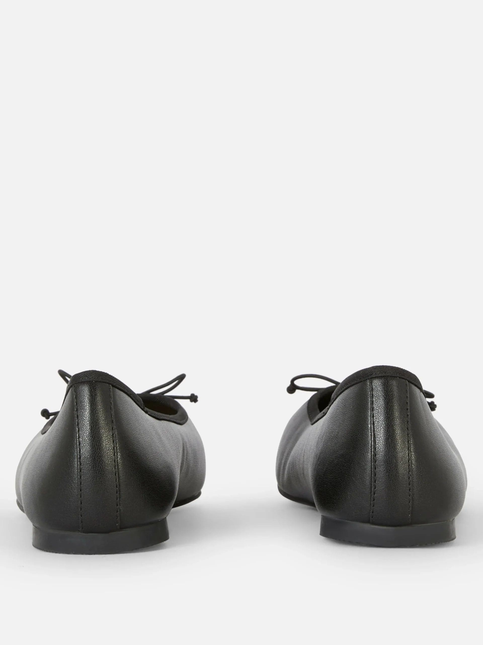Flache Schuhe|Primark Ballerinas Mit Schleife Schwarz