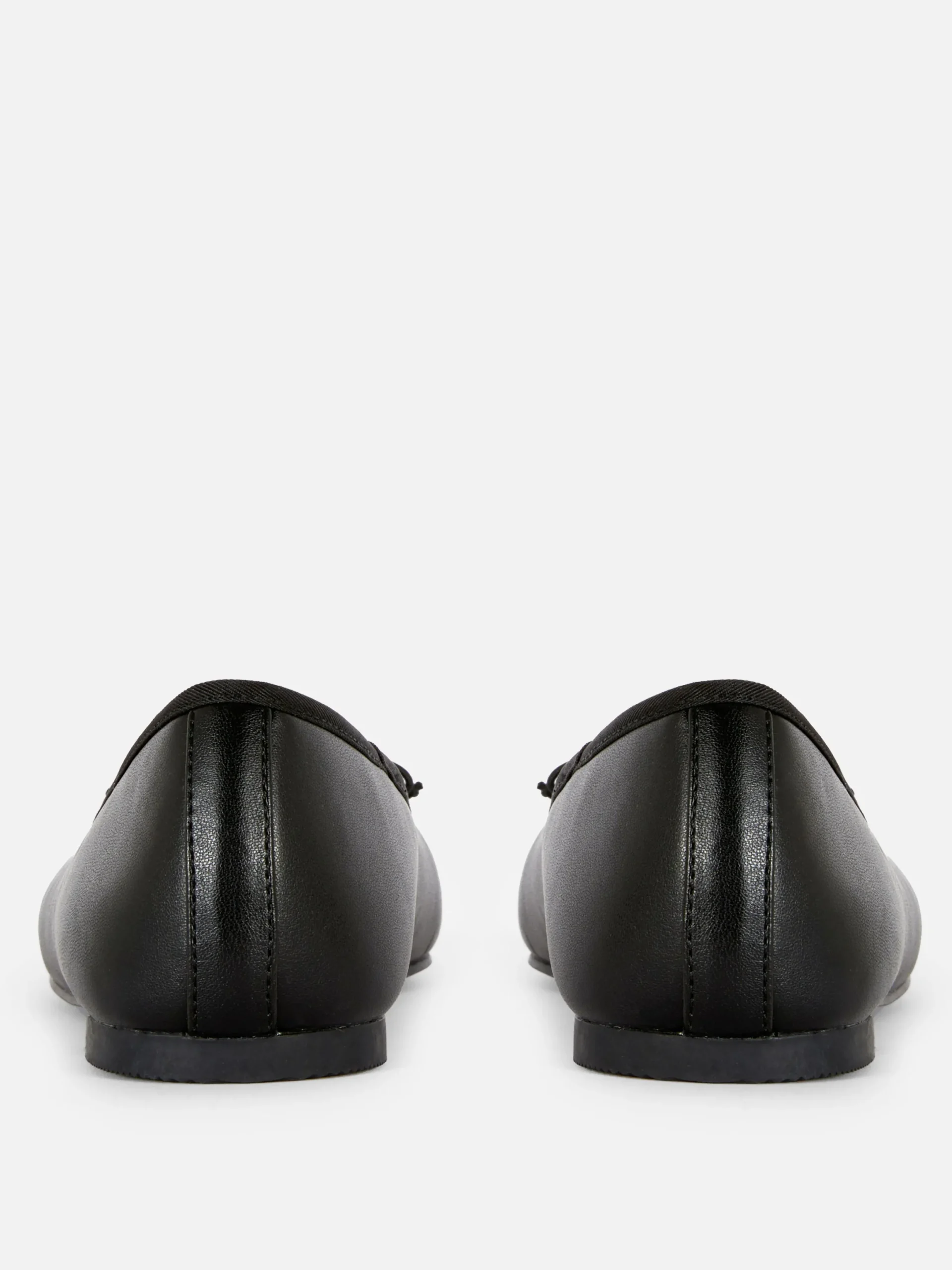Flache Schuhe|Primark Ballerinas Mit Schleife Schwarz