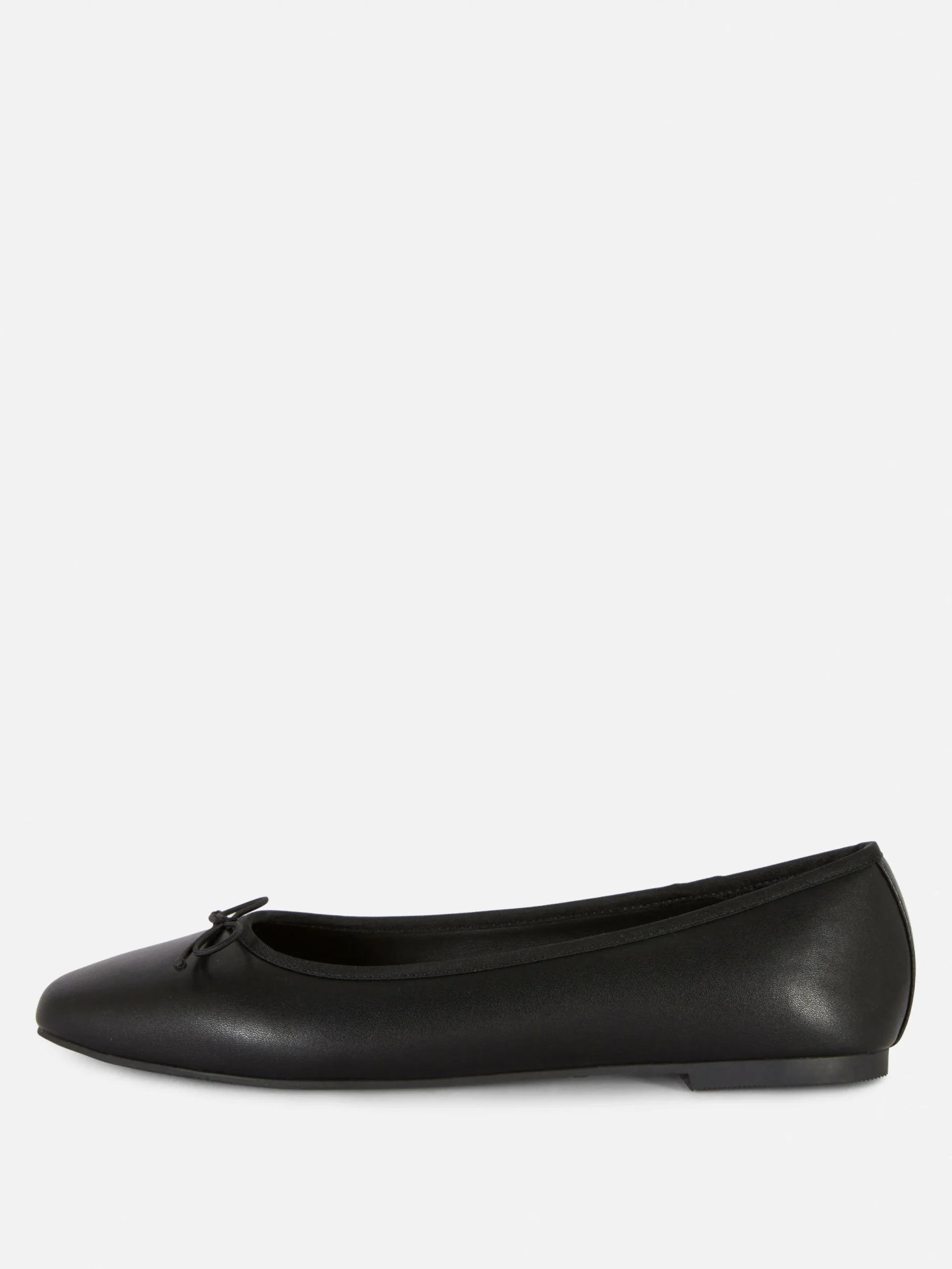 Flache Schuhe|Primark Ballerinas Mit Schleife Schwarz
