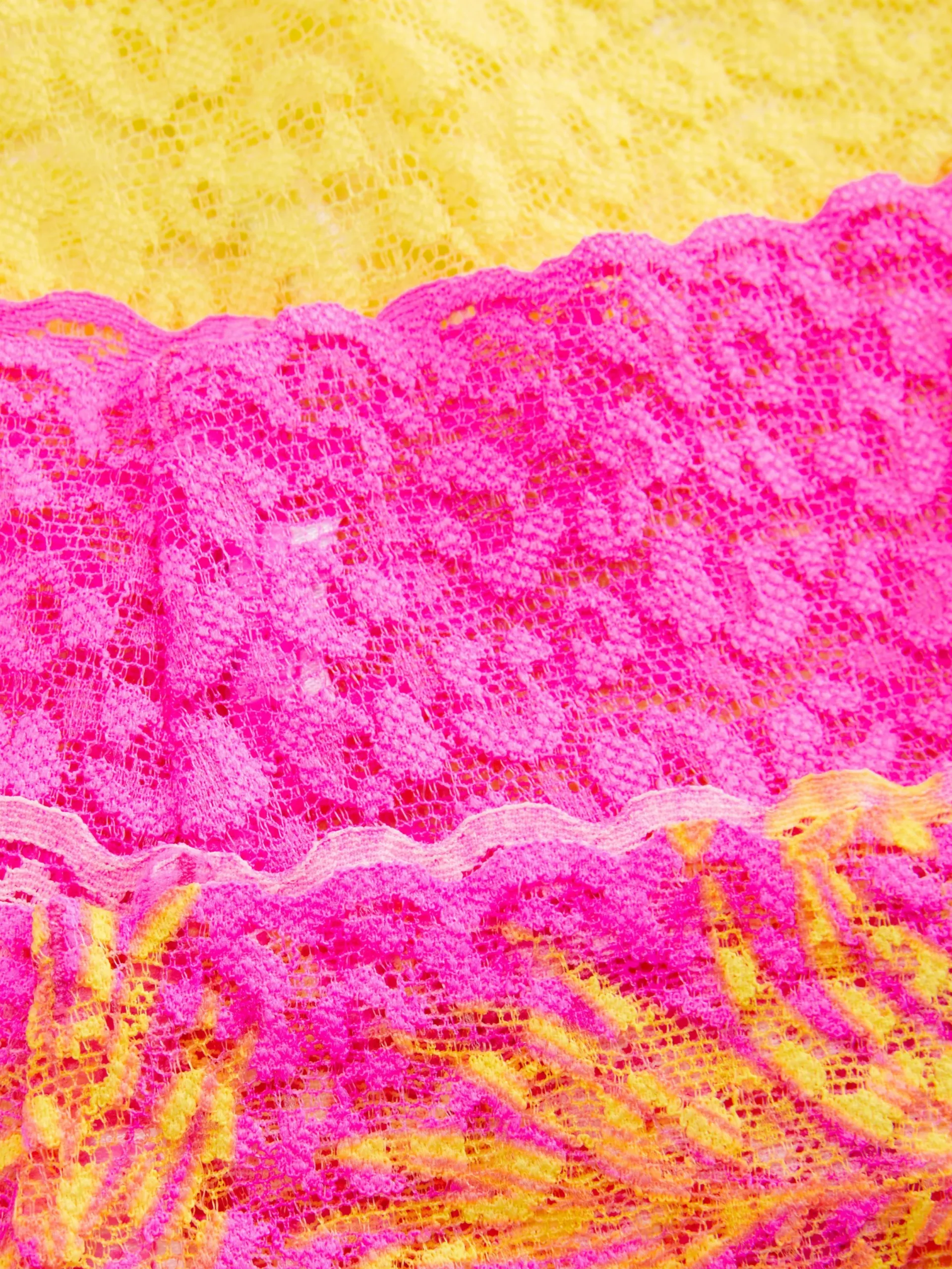 Slips|Primark Bandeau-Tangas Aus Spitze, 3er-Pack Pink