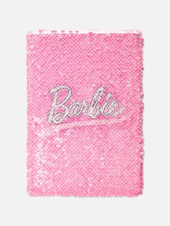 Notizbücher|Primark „Barbie“ A5-Notizbuch Mit Pailletten Rosa