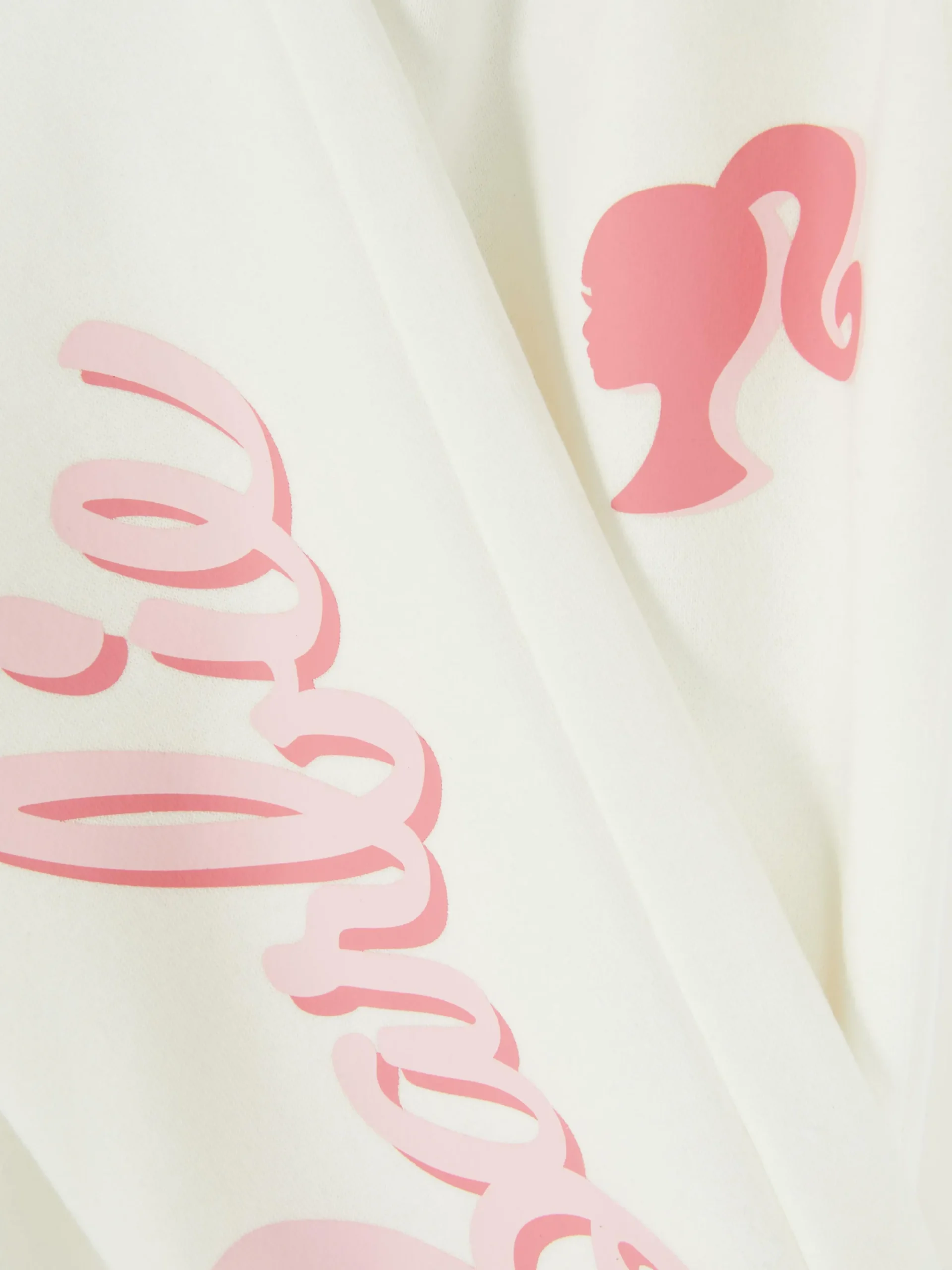 Jogginghosen|Primark „Barbie“ Jogginghose Mit Grafik Zum Kombinieren Ecrufarben
