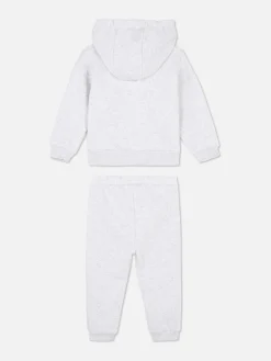 Sets Und Outfits|Primark „Barbie“ Kombi-Set Aus Hoodie Und Jogginghose Grau