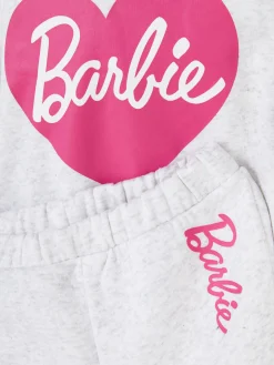 Sets Und Outfits|Primark „Barbie“ Kombi-Set Aus Hoodie Und Jogginghose Grau