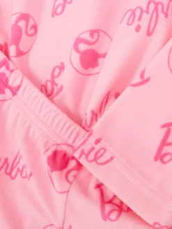 Schlafanzüge Und Nachtwäsche|Primark „Barbie“ Minky-Schlafanzug Rosa