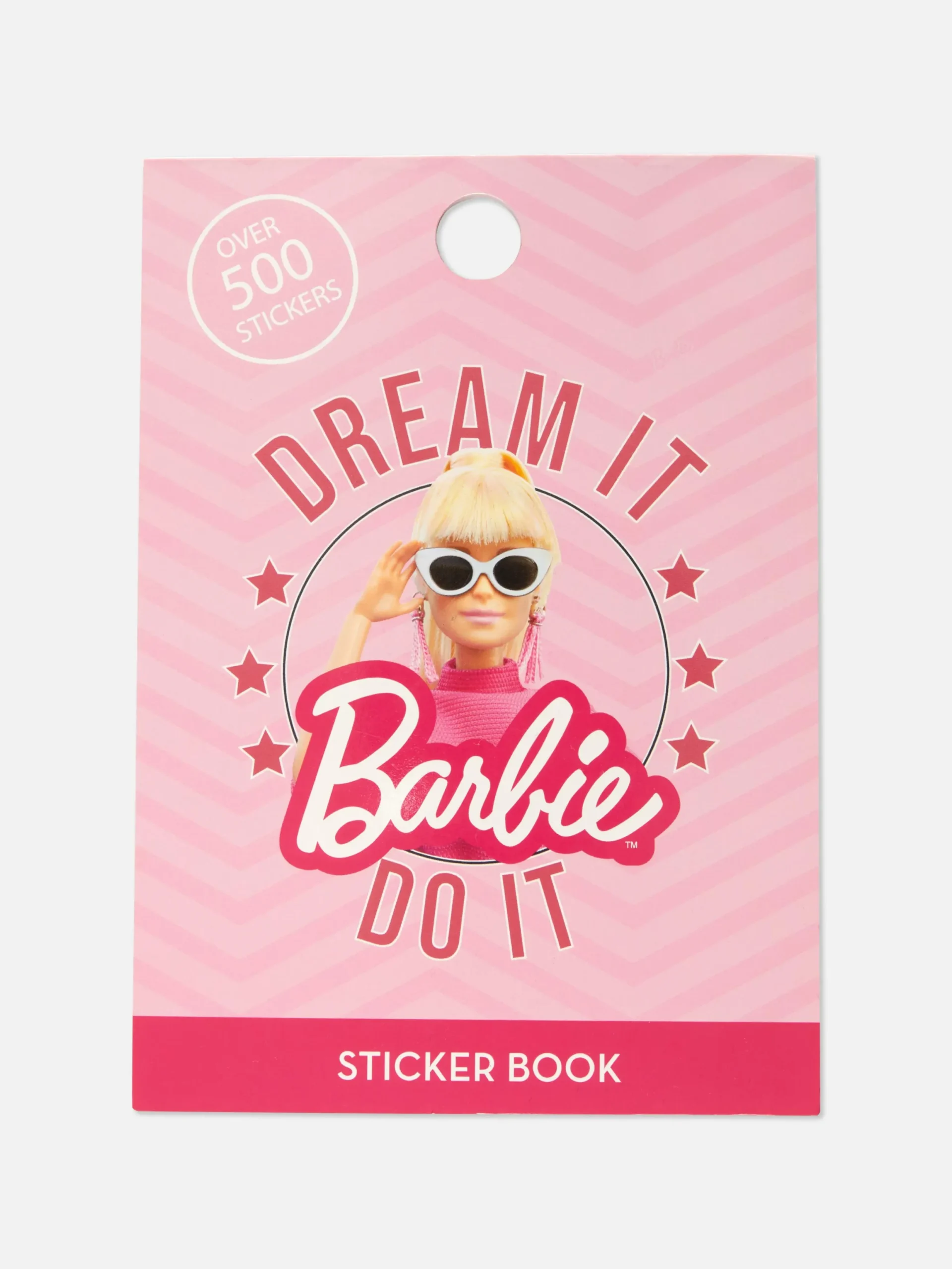 Basteln Und Handarbeiten|Primark „Barbie“ Stickerheft Rosa