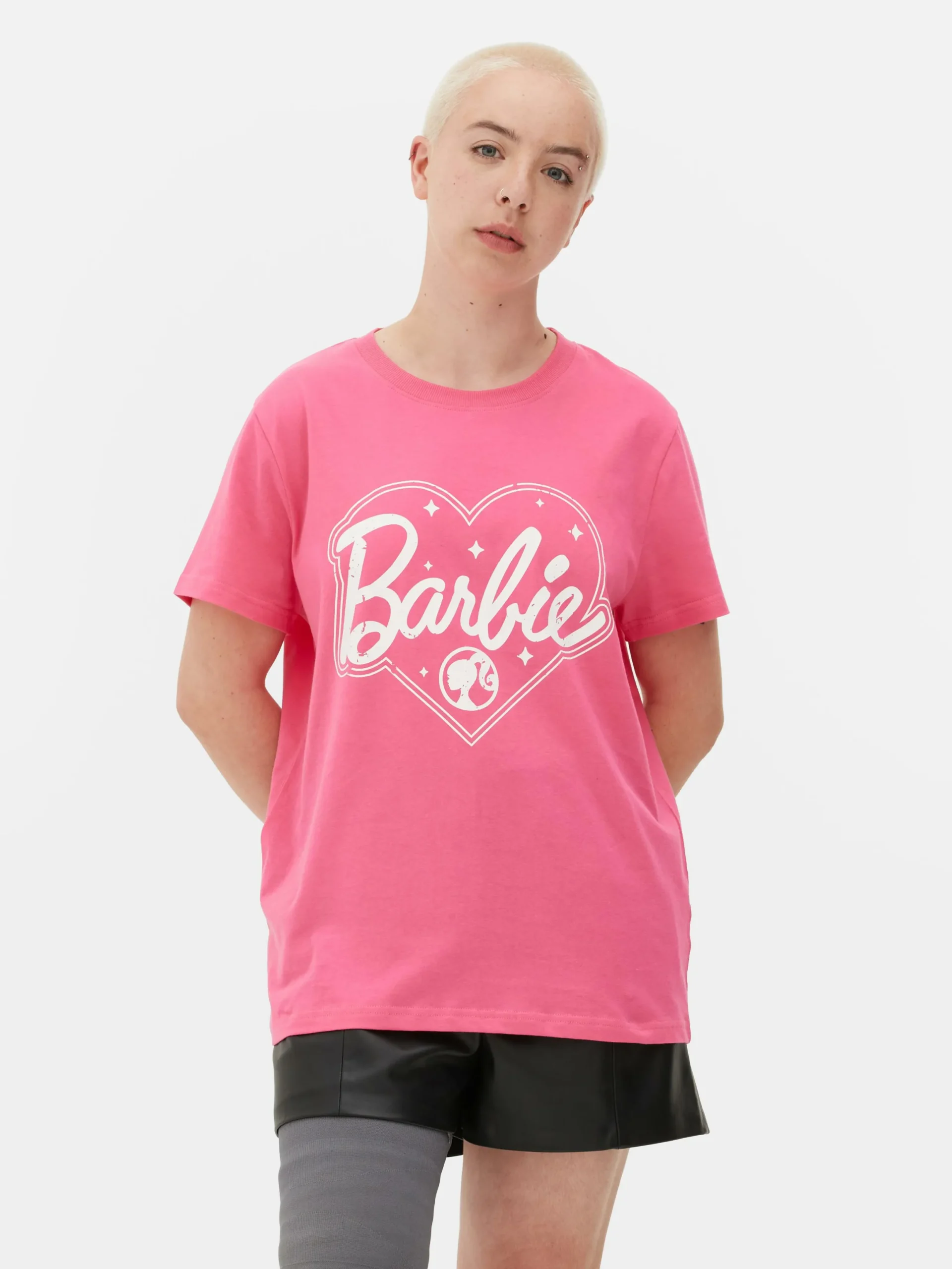 Tops Und T-Shirts|Primark „Barbie“ T-Shirt Mit Grafik Rosa