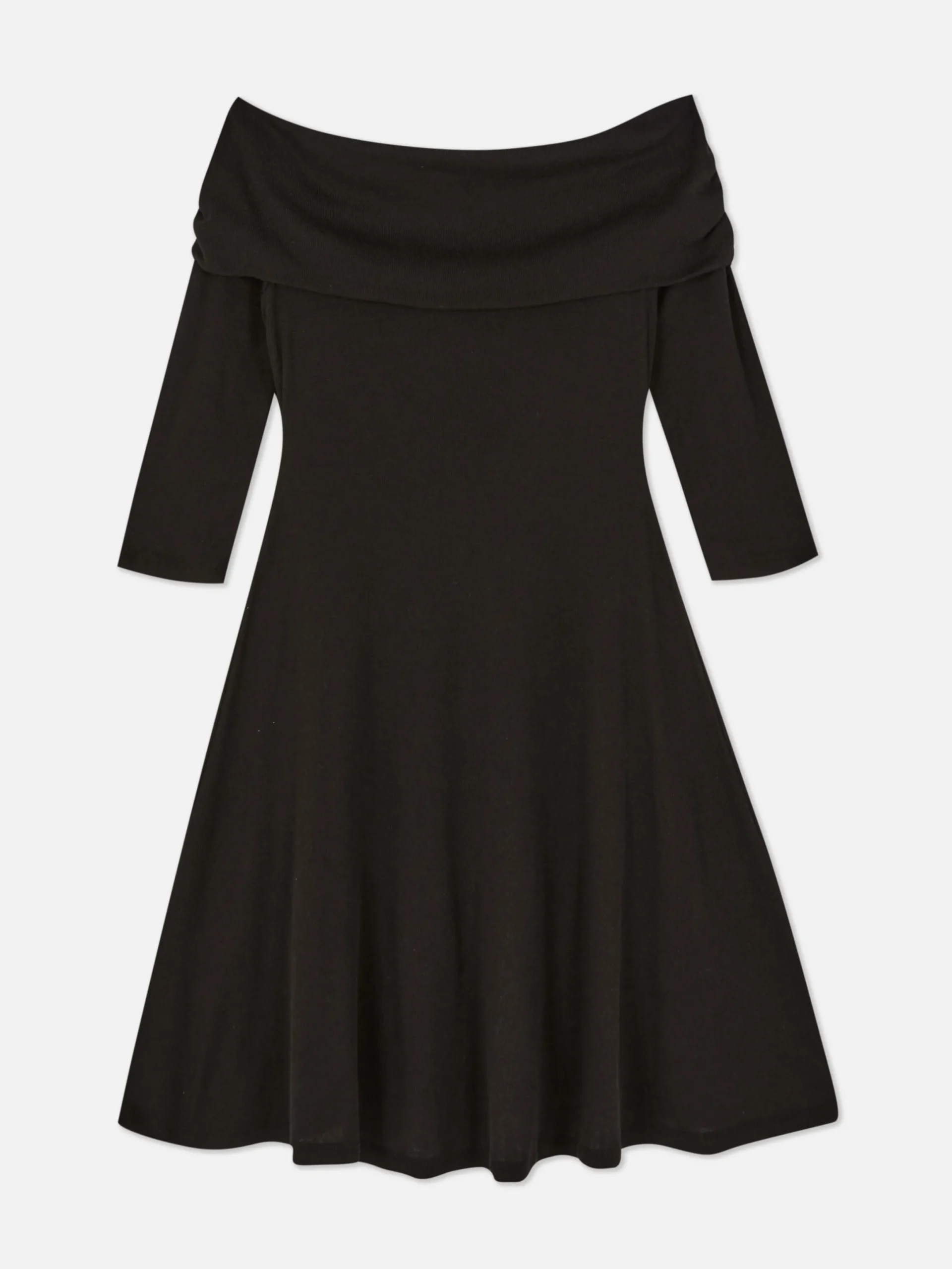 Kleider|Primark Bardot-Minikleid Schwarz