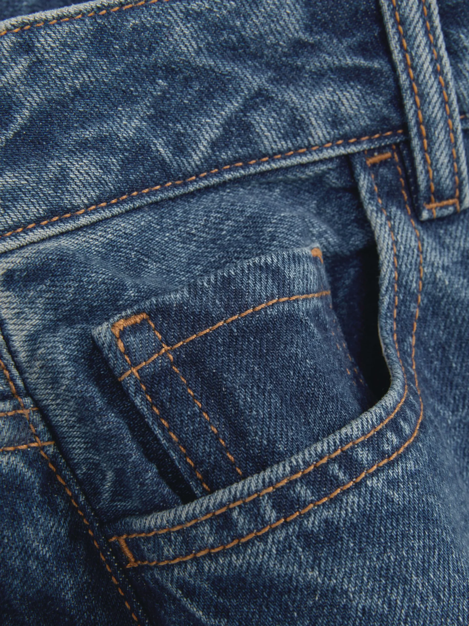 Denim|Jeans|Primark Barrel-Denim-Jeans Mittelblau