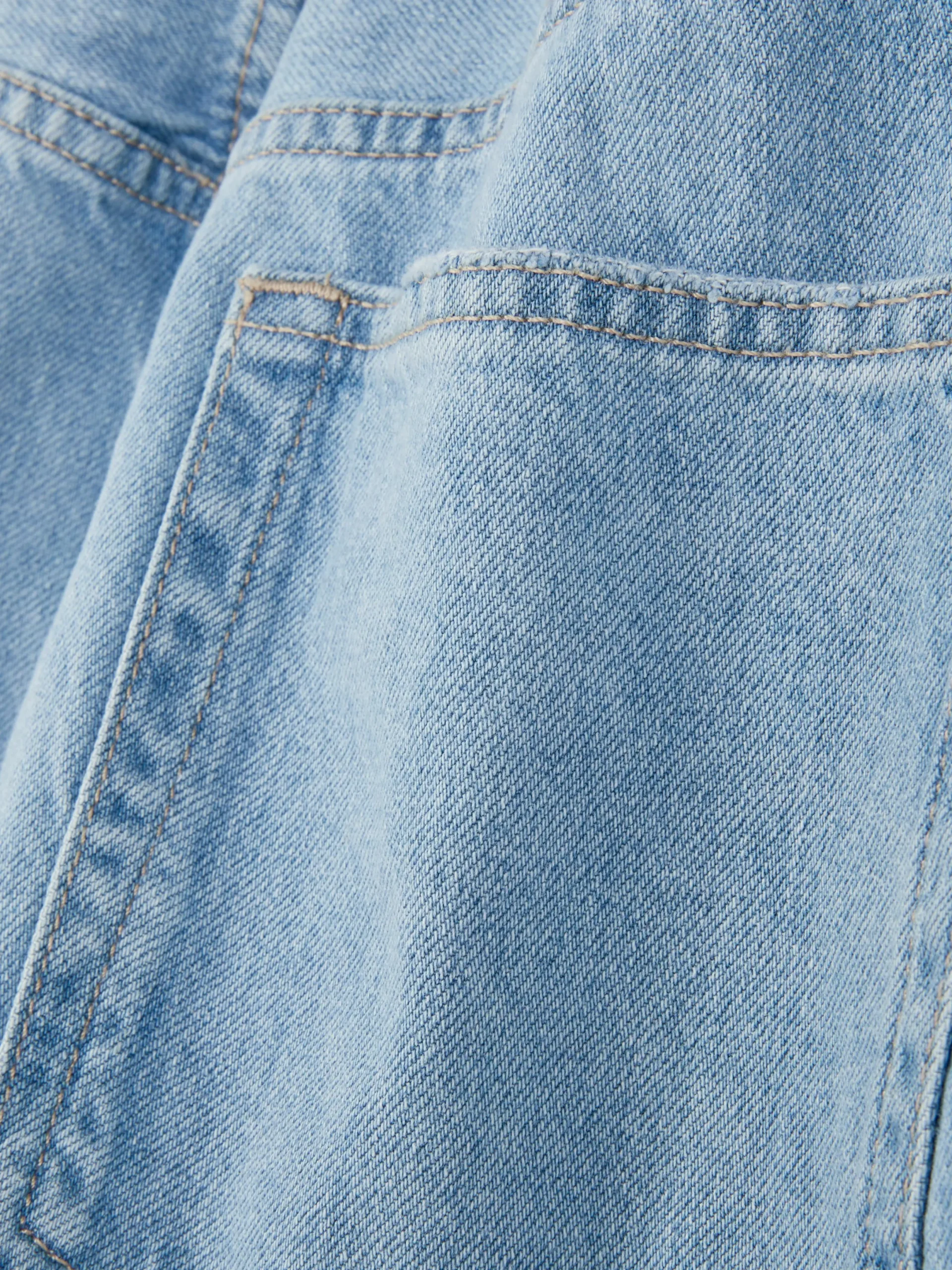 Denim|Jeans|Primark Barrel-Denim-Jeans Hellblau