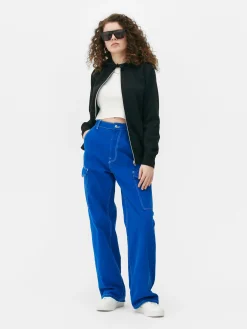 Loungewear|Hoodies Und Sweatshirts|Primark Basic Kapuzenpullover Mit Reißverschluss Schwarz