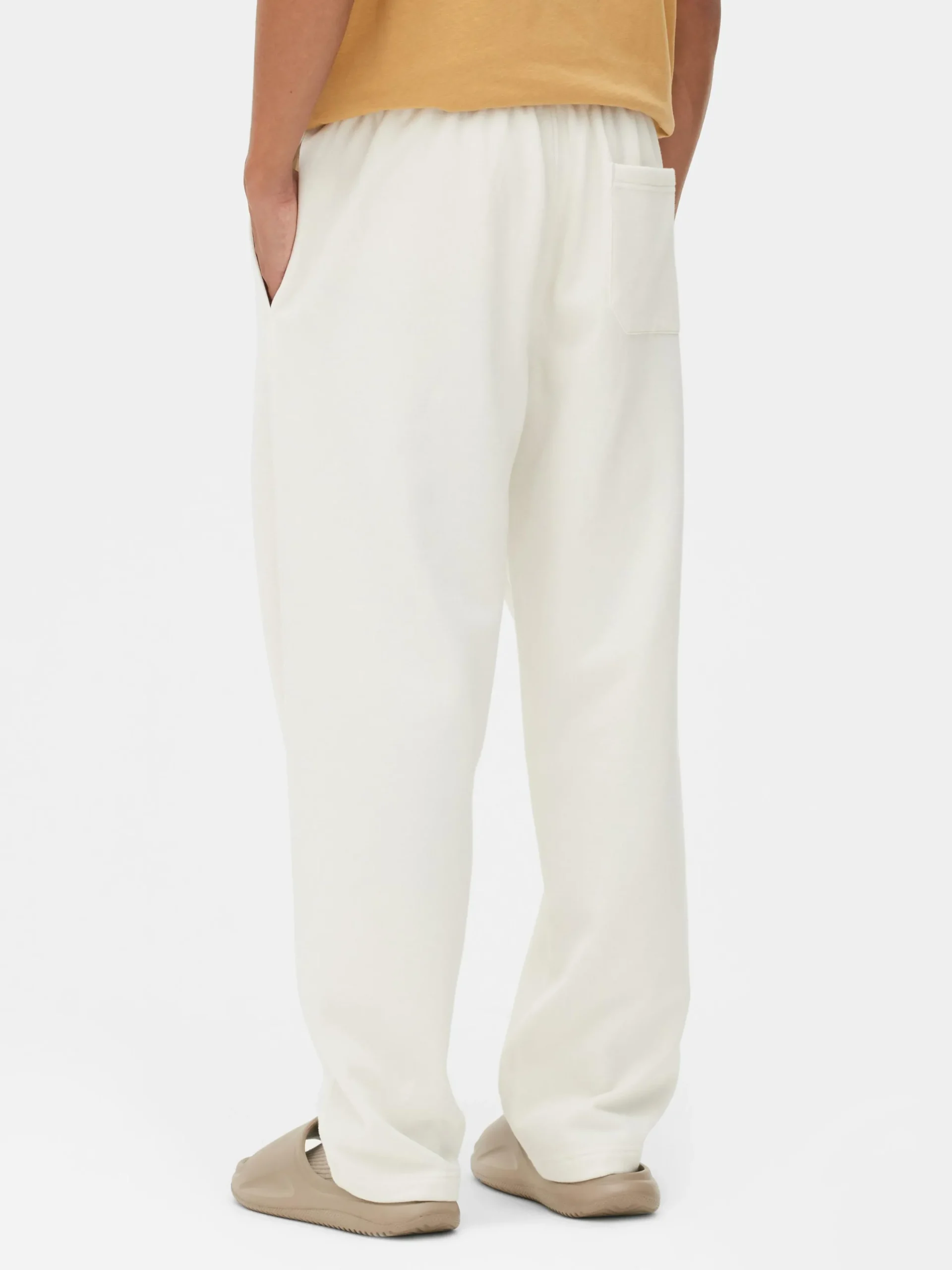 Jogginghosen|Primark Basic-Jogginghose Mit Geradem Bein Ecrufarben
