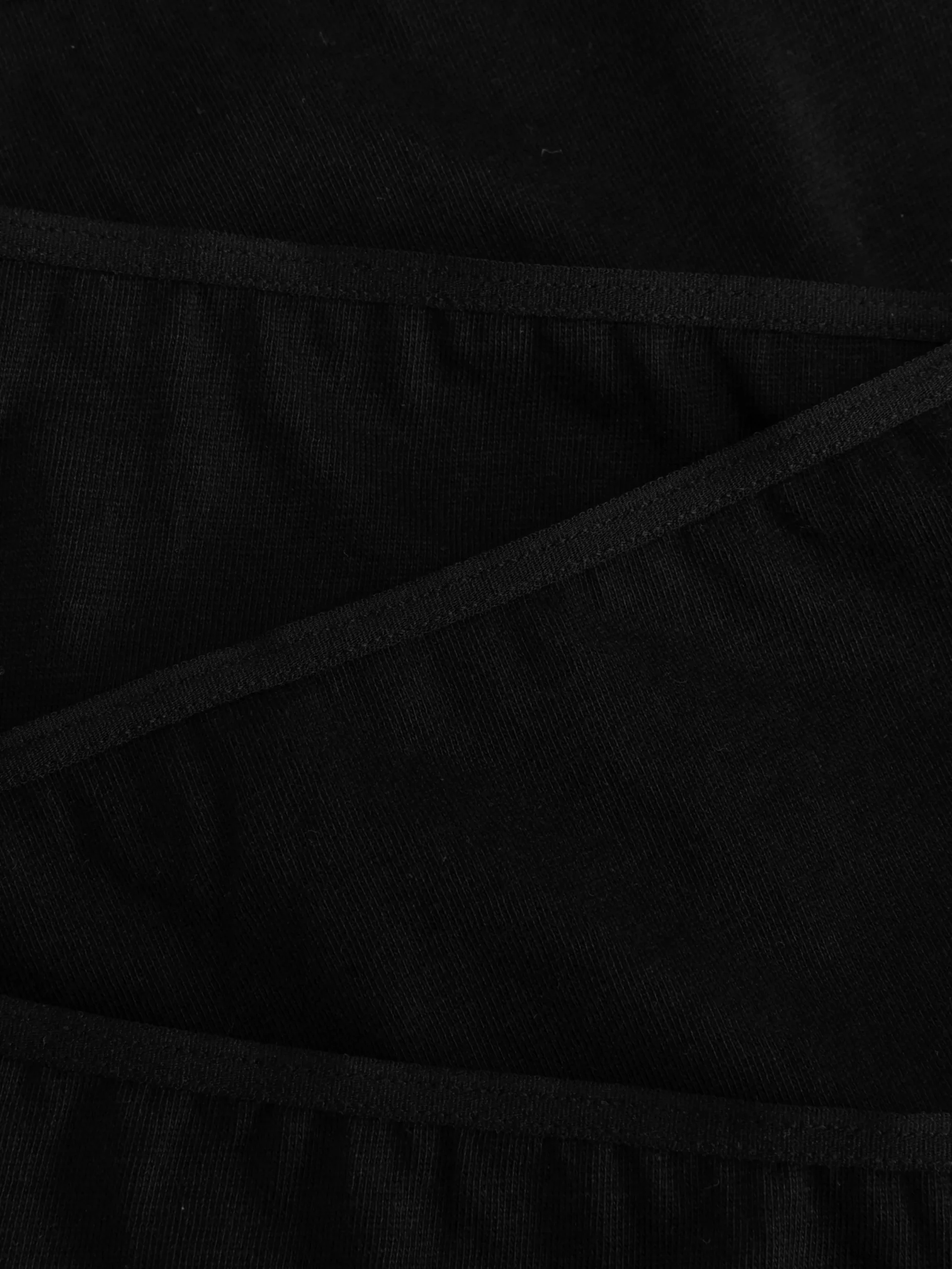 Slips|Primark Basic-Slips, 4er-Pack Schwarz