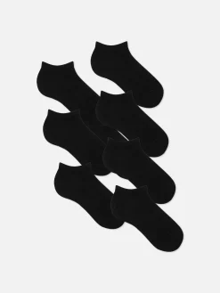 Socken|Primark Basic-Sneakersocken, 7er-Pack Schwarz