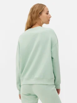 Hoodies Und Sweatshirts|Primark Basic-Sweatshirt Mit Rundhalsausschnitt Mintgrün