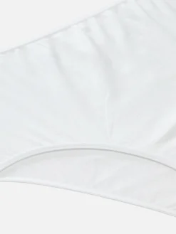 Slips|Primark Baumwoll-Slips, 4er-Pack Weiß