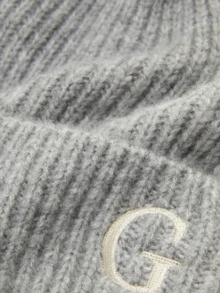 Mützen, Handschuhe Und Schals|Primark Beanie Mit Bommel Und Gestickter Initiale Grau