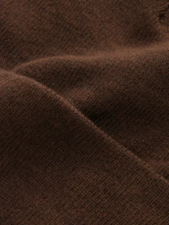 Mützen, Handschuhe Und Schals|Primark Beanie Mit Breitem Umschlag Schokoladenbraun