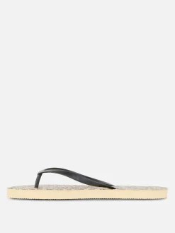 Flipflops Und Badesandalen|Primark Bedruckte Flipflops Hellbraun