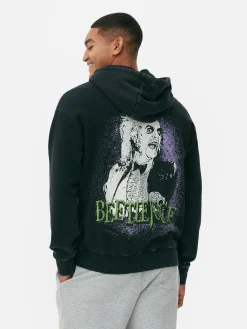 Beetlejuice|Halloween Alle|Primark „Beetlejuice“ Hoodie Mit Grafik Anthrazitfarben