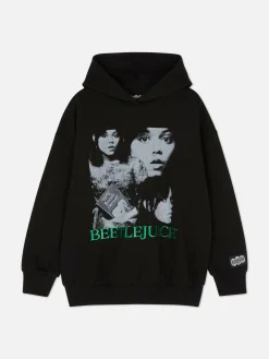 Halloween Alle|Hoodies Und Sweatshirts|Primark „Beetlejuice“ Hoodie Mit Grafik Vorne Schwarz