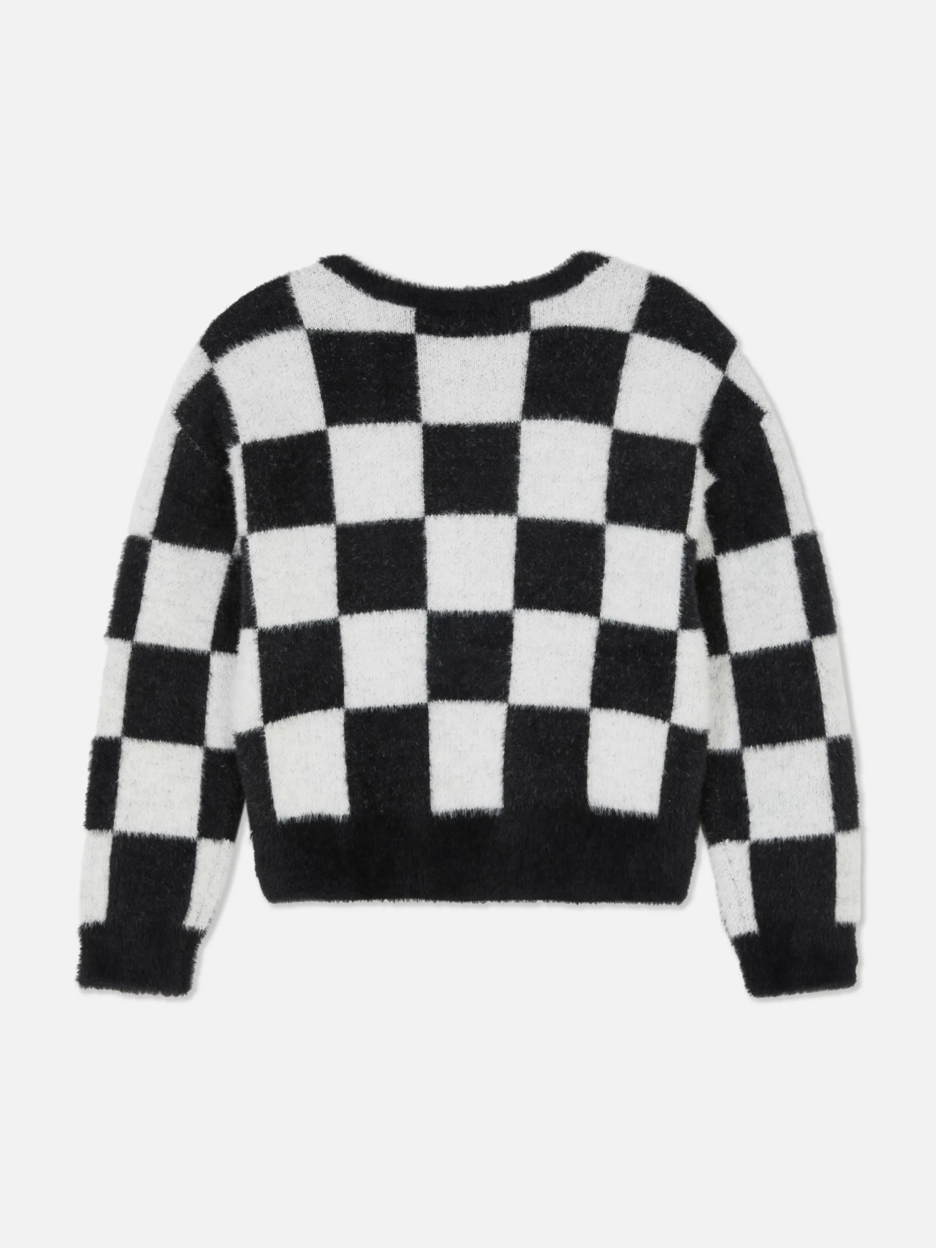 Beetlejuice|Halloween Alle|Primark „Beetlejuice“ Pullover Mit Karomuster Schwarz/Weiß
