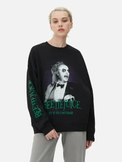 Beetlejuice|Halloween Alle|Primark „Beetlejuice“ Sweatshirt Schwarz