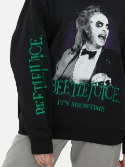 Beetlejuice|Halloween Alle|Primark „Beetlejuice“ Sweatshirt Schwarz