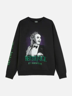 Beetlejuice|Halloween Alle|Primark „Beetlejuice“ Sweatshirt Schwarz