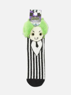Beetlejuice|Halloween Alle|Primark Bequeme „Beetlejuice“ Socken Weiß