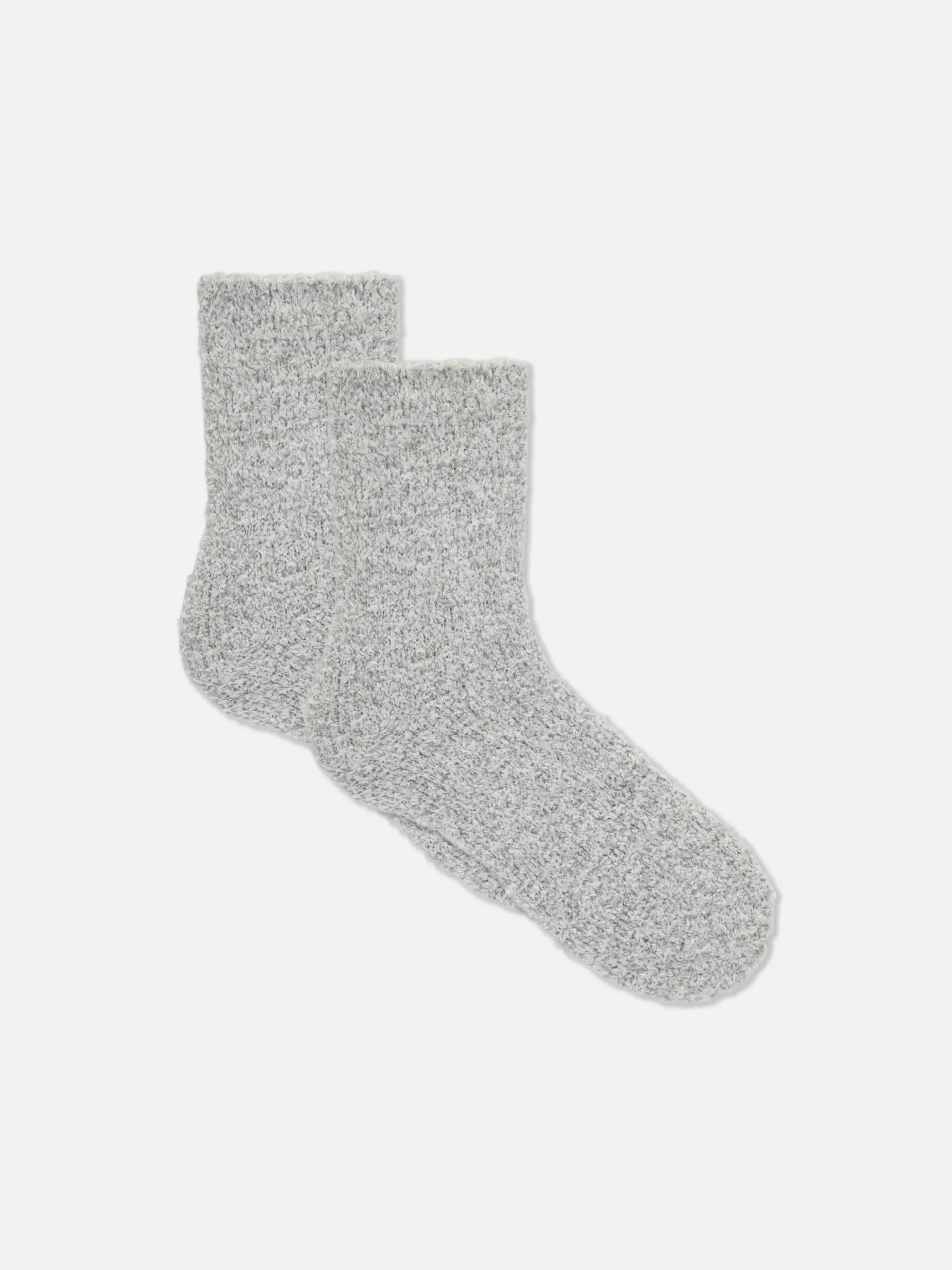 Socken|Primark Bequeme Bouclé-Socken, 2er-Pack Grau