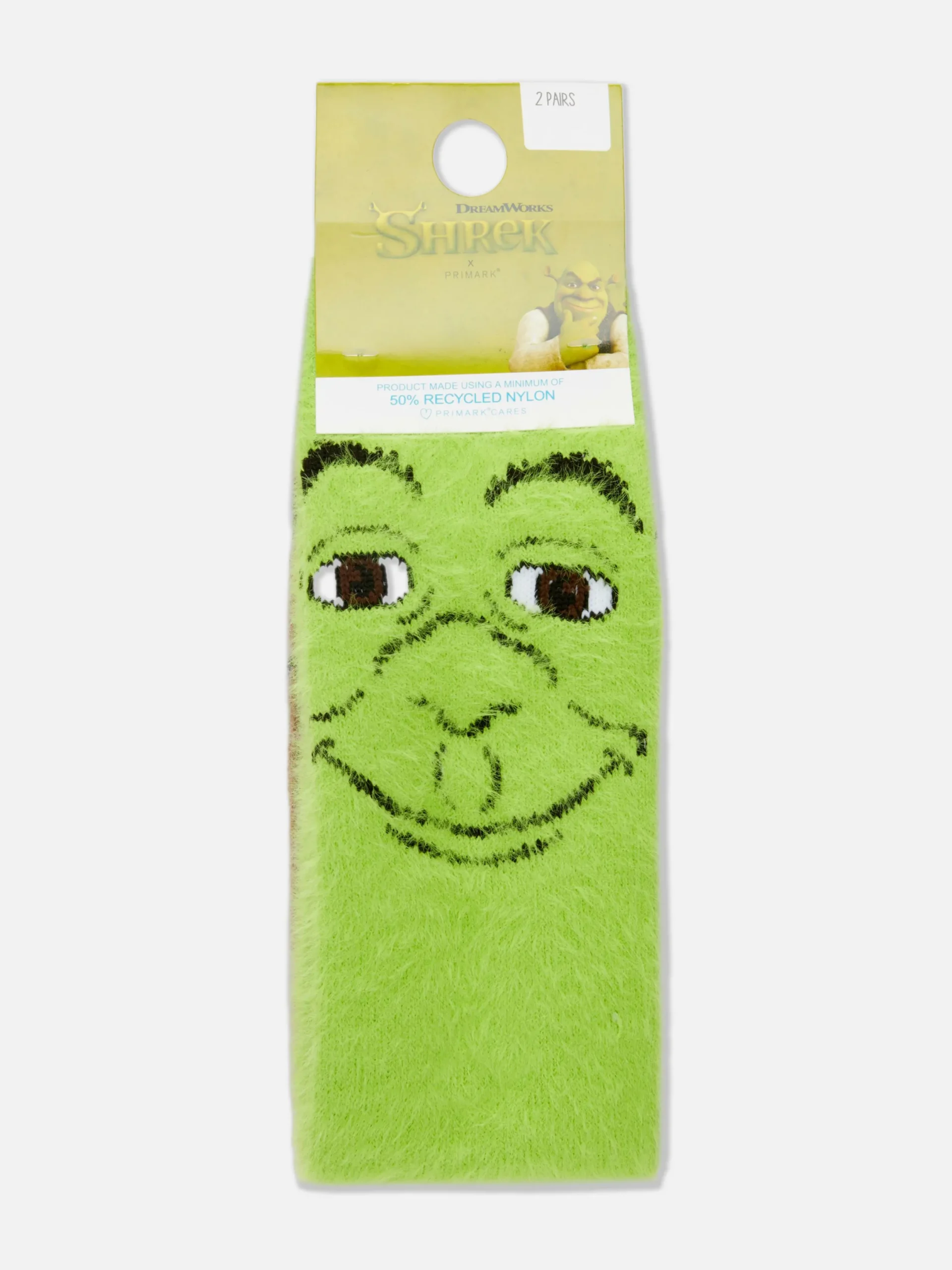 Socken|Primark Bequeme „Shrek“ Socken, 2er-Pack Grün