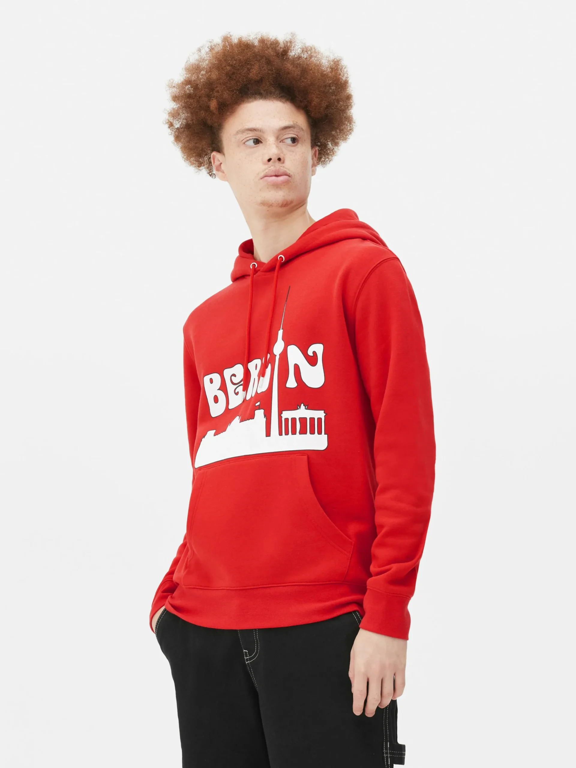 Hoodies Und Sweatshirts|Primark Berlin Langarm-Kapuzenpullover Rot